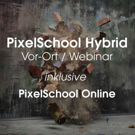 PixelSchool Hybrid - Lerne den kompletten Workflow von Lightroom, Capture One, Photoshop von der Aufnahme bis zum Fine-Art Druck